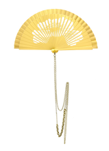 Load image into Gallery viewer, Fan "Gold Poppy II"