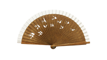 Load image into Gallery viewer, Fan "Gold Vol d'Oiseaux"