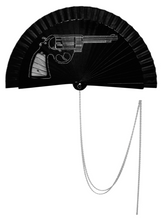 Load image into Gallery viewer, Fan "Bang Bang Black" -S-