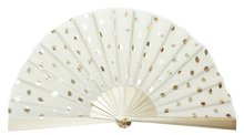 Load image into Gallery viewer, Fan "Gold Opaline"