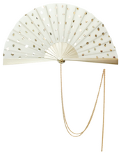 Load image into Gallery viewer, Fan "Gold Opaline"