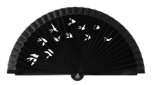 Load image into Gallery viewer, Fan "Black Vol d'Oiseaux"