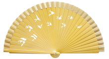 Load image into Gallery viewer, Fan "Gold Vol d'Oiseaux"