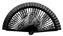 Load image into Gallery viewer, Fan "Black Petite Palme"