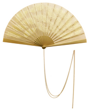 Load image into Gallery viewer, Fan "Golden Hyeres"