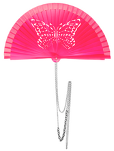 Load image into Gallery viewer, Fan "Black Papillon"