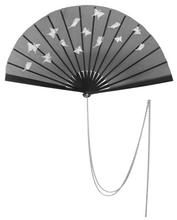 Load image into Gallery viewer, Fan "Danse de Papillons" L