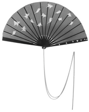 Load image into Gallery viewer, Fan "Danse de Papillons"
