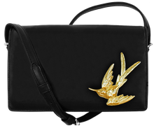 Load image into Gallery viewer, "L'Insolite Black Oiseau" bag