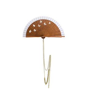 Fan "Papillons Natural"